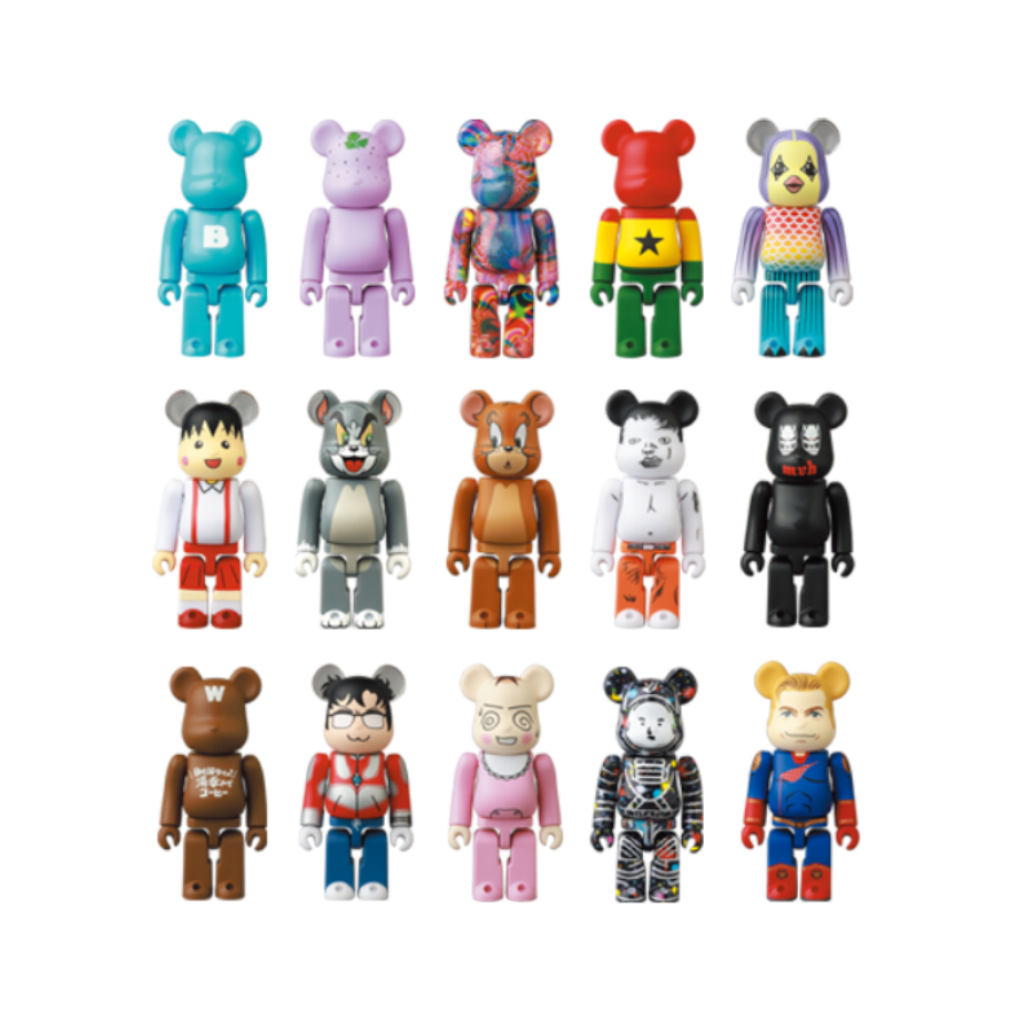 Bearbrick/积木熊 41代100％24个 BE@RBRICK系列盲盒