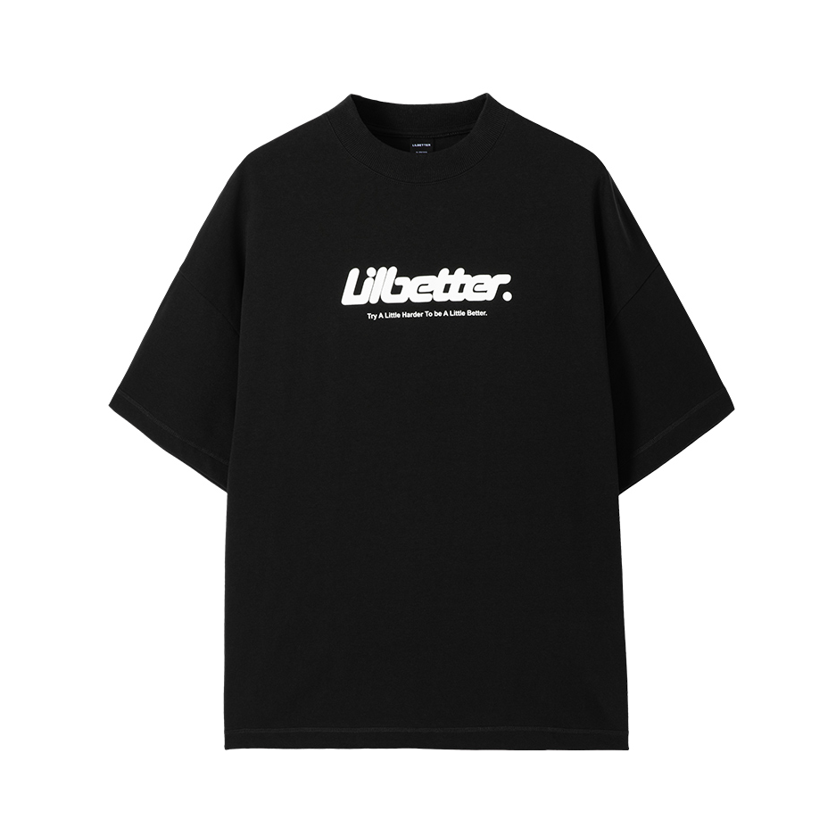 【沈梦辰同款】Lilbetter 街头系列字母印花圆领短袖T恤 男女同款 9211-010304
