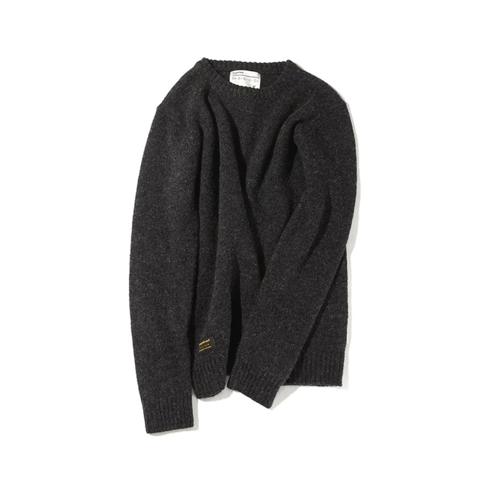 714street 羊毛圆领毛衣 男女同款