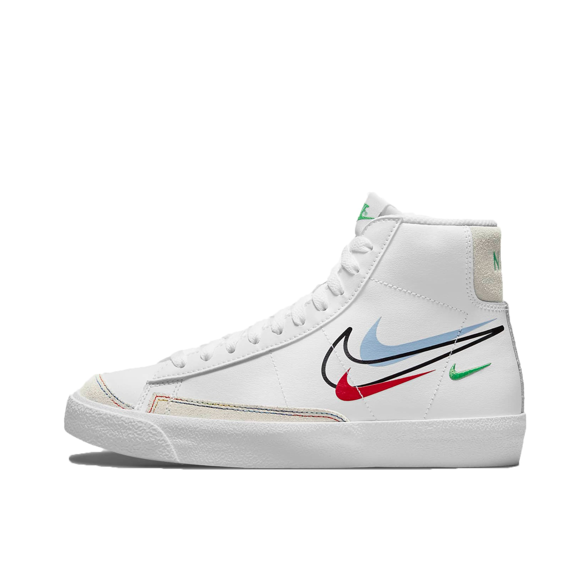 推荐商品：Nike Blazer 板鞋 经典复古防滑舒适百搭 GS/白色