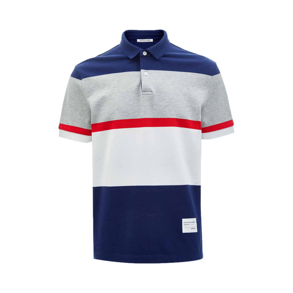 JACK JONES 翻领短袖T恤 221206068