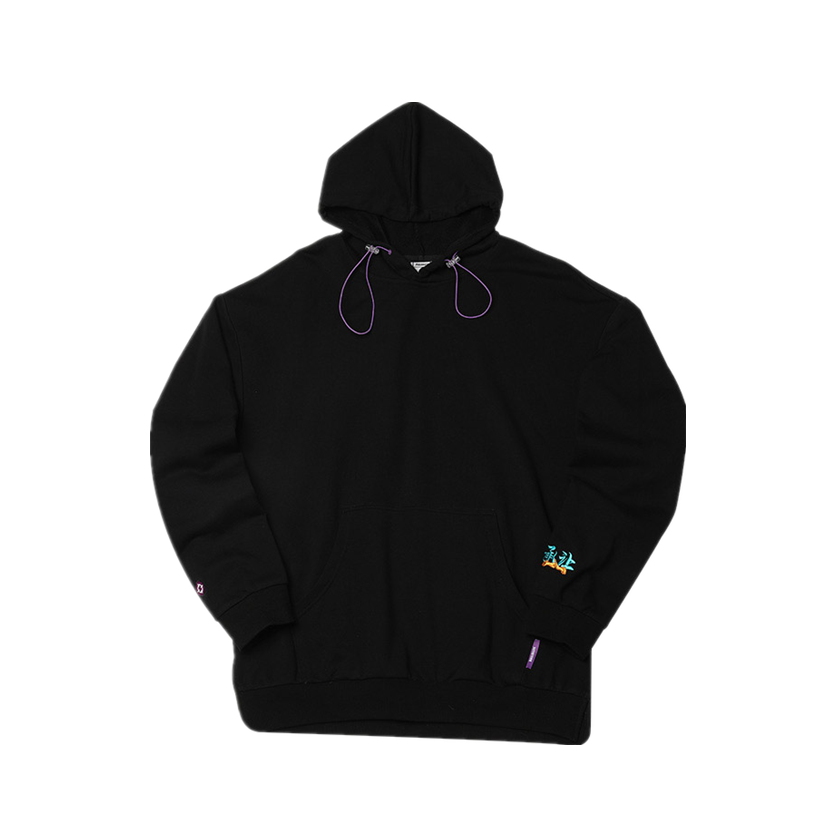 准者 运动跑步健身篮球撞色刺绣户外运动休闲套头连帽卫衣 Z120310857