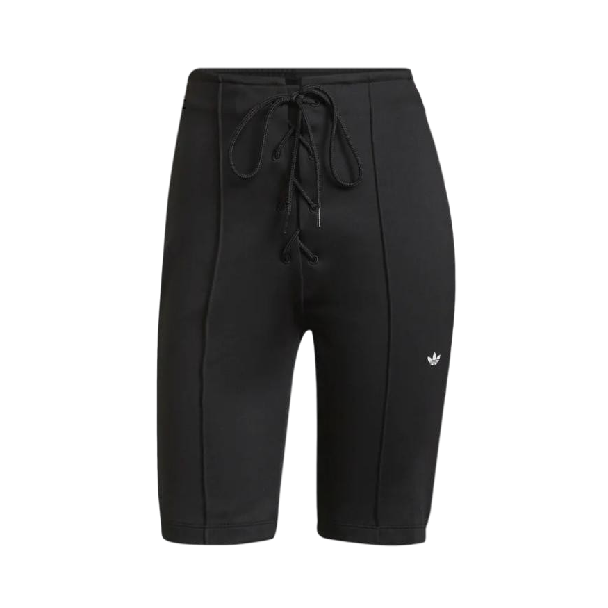 adidas Originals 三叶草 五分紧身系带运动短裤 H15812