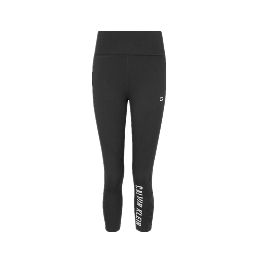 Calvin Klein 女装 蕾丝拼接七分运动长裤 4WS1L781