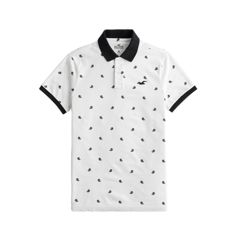 Hollister 流弹力图案款Polo衫 309351