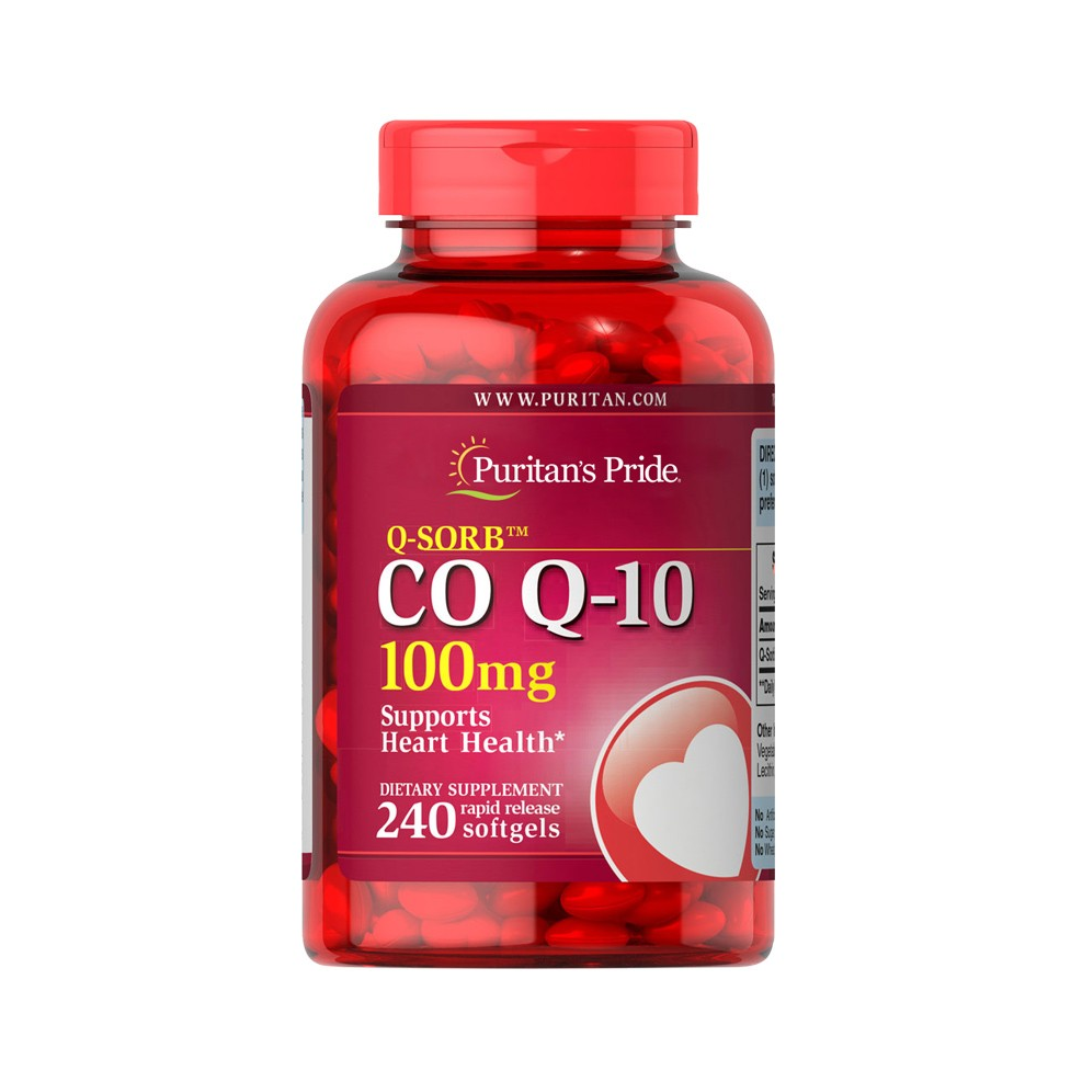 推荐商品：Puritan's Pride/普丽普莱 护心辅酶Q10胶囊 心肌炎心脏健康进口备孕高活性高含量中老年人保护心脏调理