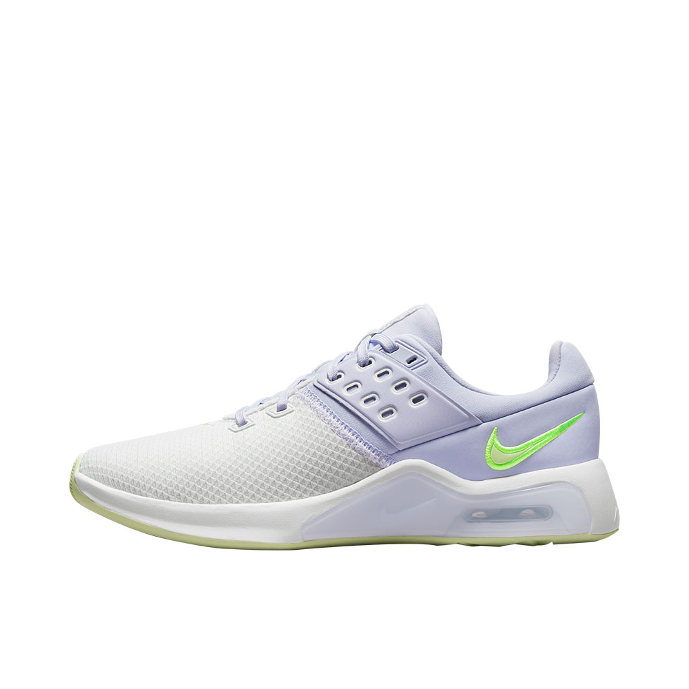 推荐商品：Nike Air Max Bella TR 4 气垫缓震 耐磨 织物 训练鞋 白色/紫色