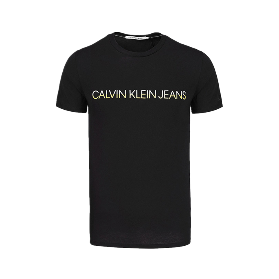 Calvin Klein 字母logo圆领短袖T恤 99303