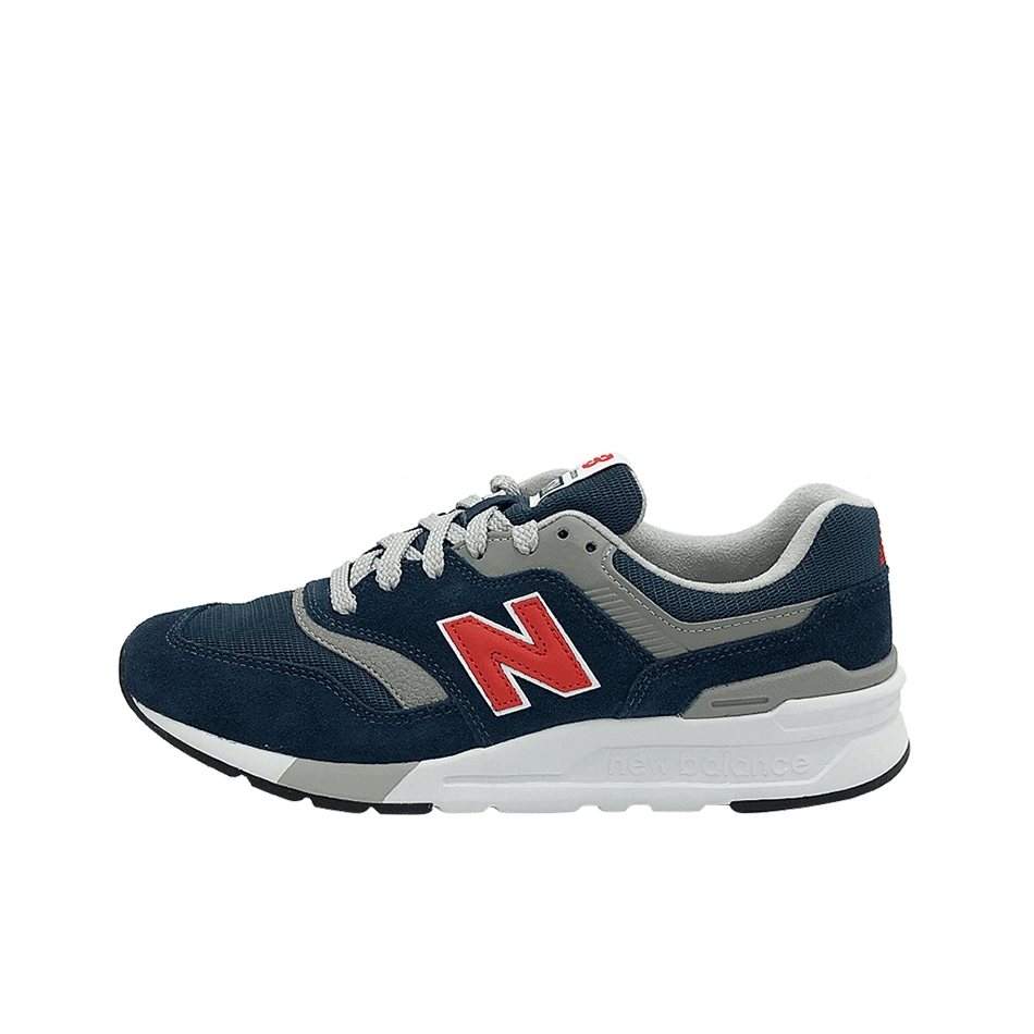 推荐商品：New Balance 997 时尚复古 防滑耐磨 透气舒适 运动休闲鞋 蓝灰红