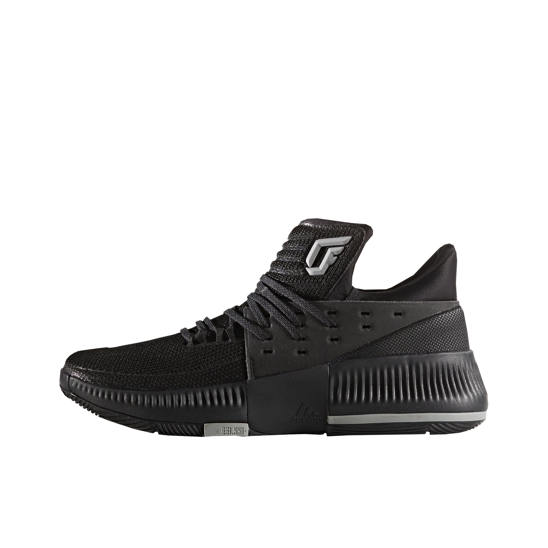 推荐商品：adidas Dame 3 利拉德 篮球鞋 防滑耐磨实战缓震轻便运动圆头包裹性 Lights Out 纯黑