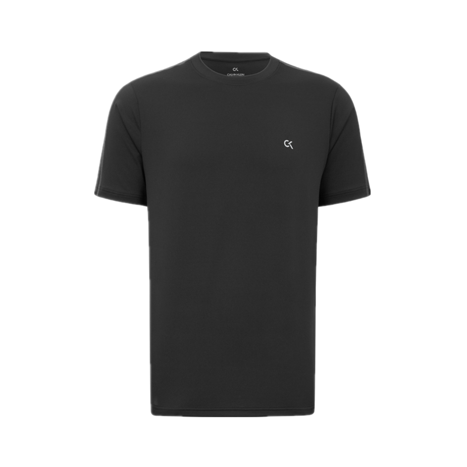 Calvin Klein 刺绣方标圆领短袖T恤 4MF1K101