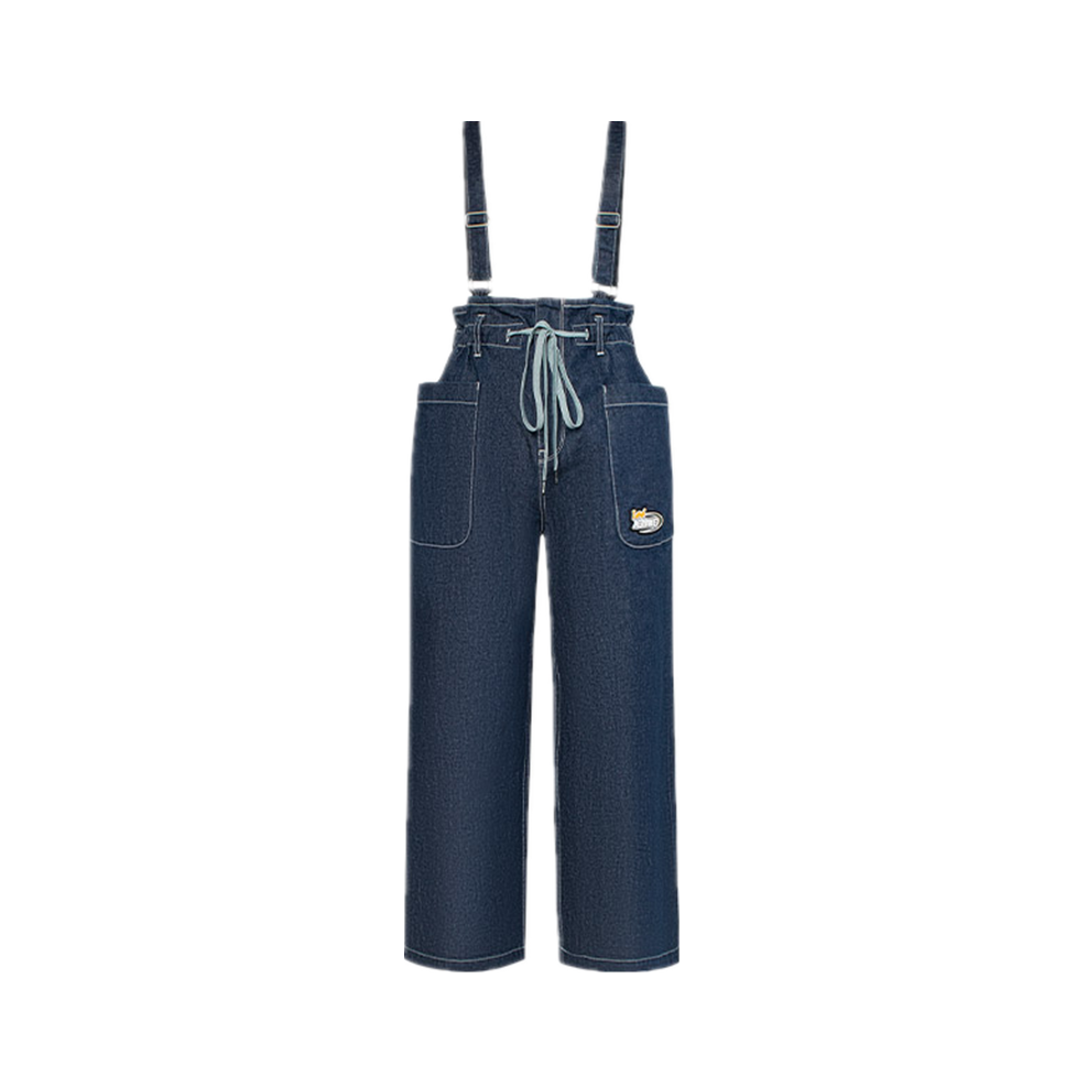 Lee X-LINE系列 女装 牛仔背带裤 LWB0017105PC