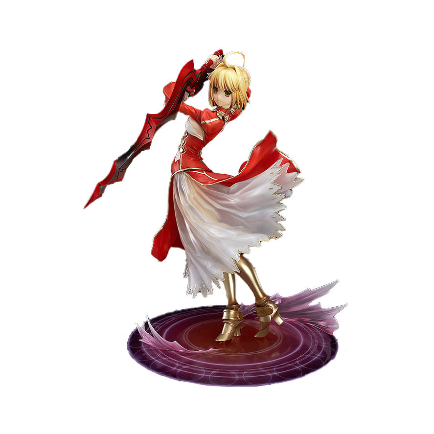 Good Smile/奸笑社 GSC粘土人系列 Fate/EXTRA  红衣塞巴 尼禄 手办