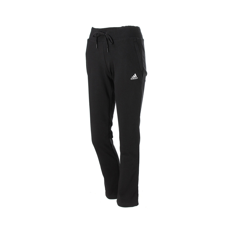 adidas 运动全能系列纯色印花logo健身针织运动长裤 BS3203