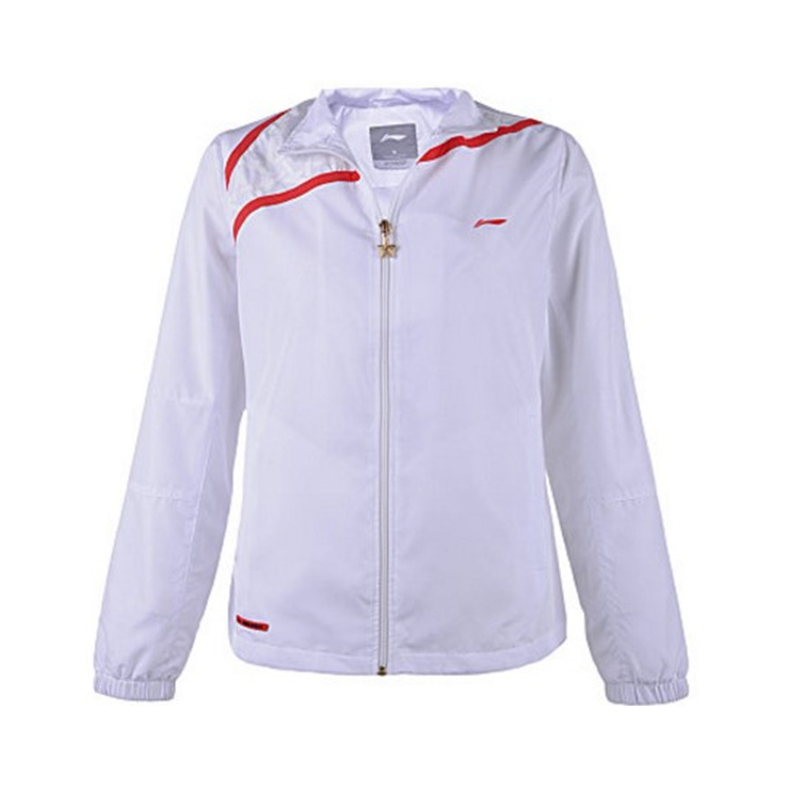 Li Ning 女运动生活系列舒适休闲运动风衣 AFDH174