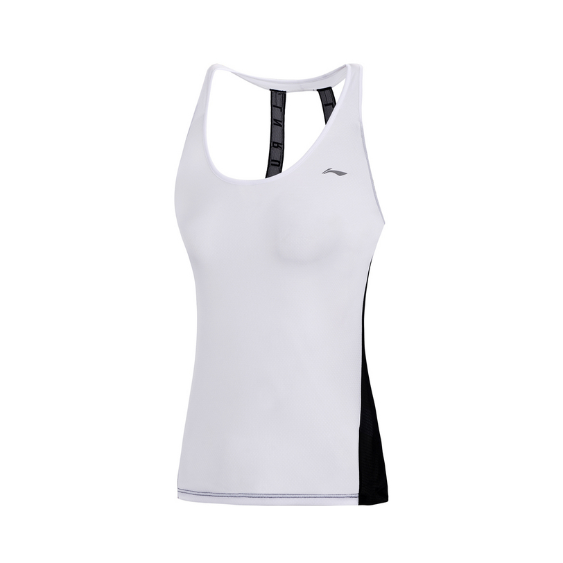 Li Ning 女士透气凉爽跑步休闲无袖T恤 AVSN018