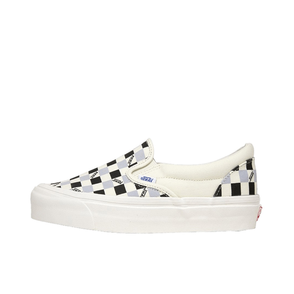 推荐商品：Vans/范斯 Classic Slip-on 防滑 简约 棋盘格 一脚蹬 百搭 休闲 帆布鞋 黑/白/淡紫