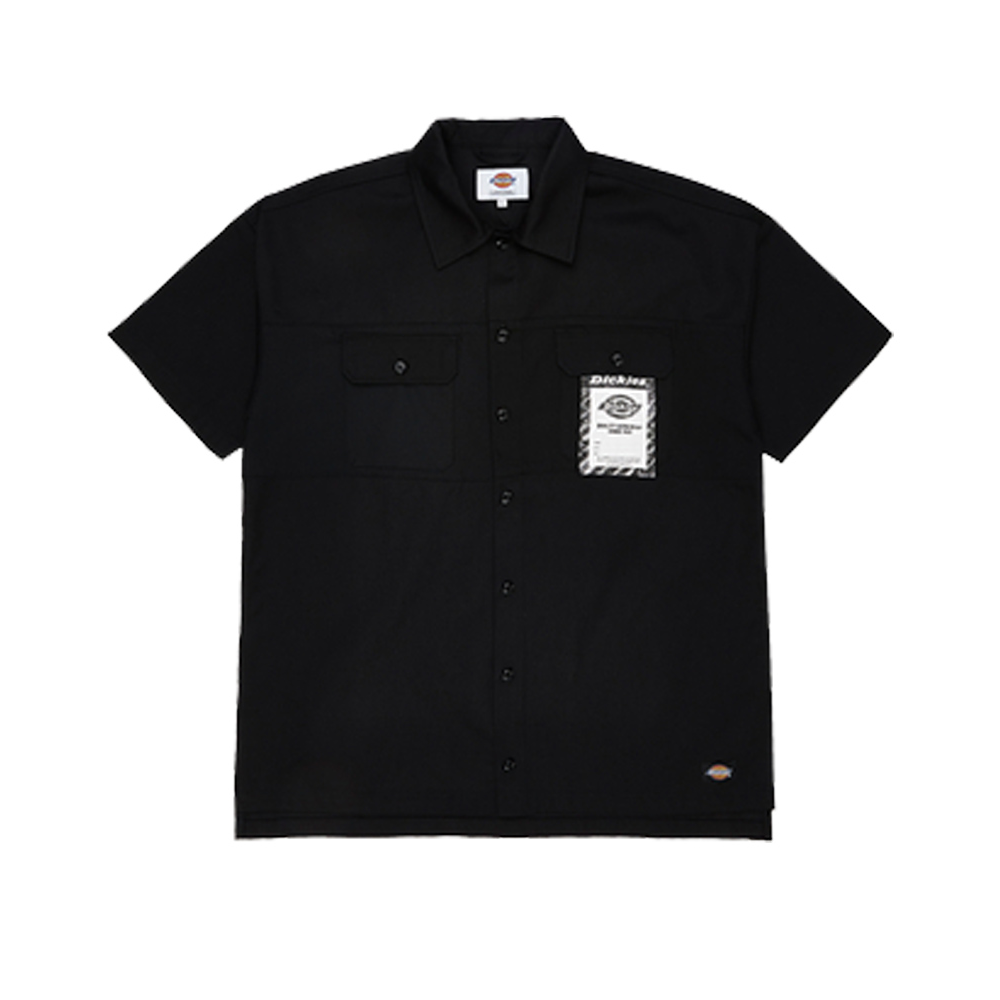 Dickies 标签装饰拼接工装衬衫 DK008054