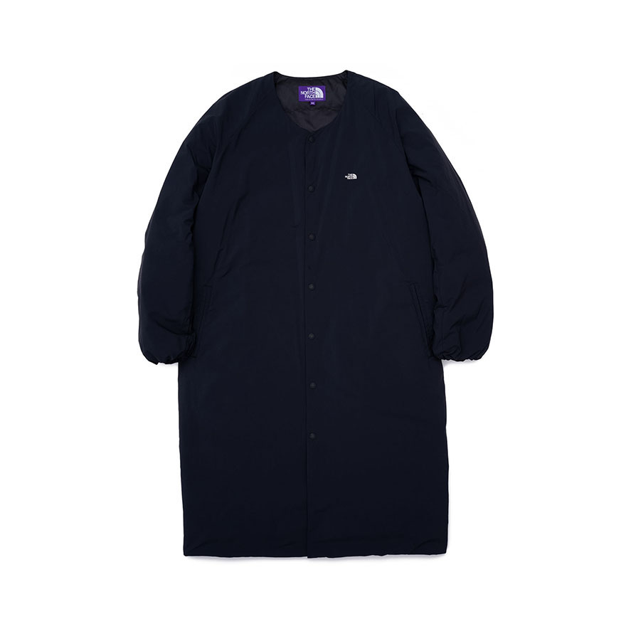 TheNorthFace 男款紫标无领长款大衣 NDW2058N