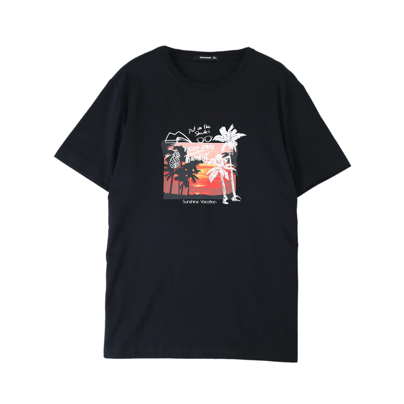 Jeanswest 纯棉美式休闲印花短袖T恤 JY12173404