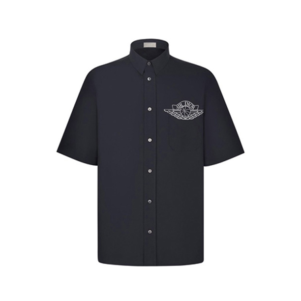 Dior X Air Jordan1 Capsule Collection "AIR DIOR"短袖衬衫 男女同款