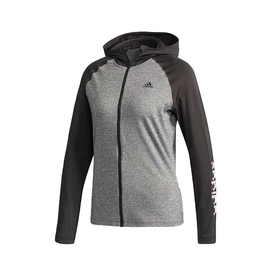 adidas 长袖网球服运动针织连帽外套 CF7334 
