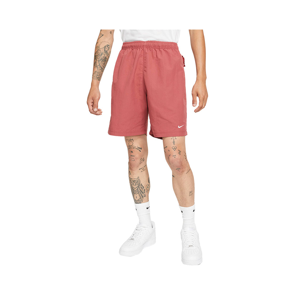 Nike 美式Logo微标梭织透气系带刺绣运动短裤 男女同款 DM4402