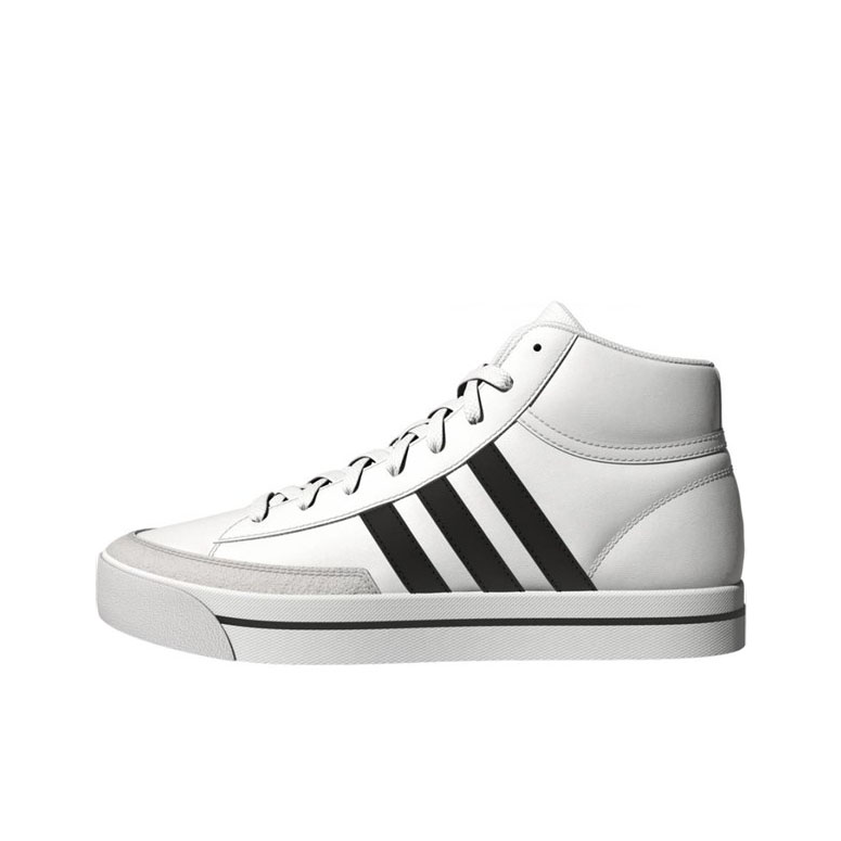 推荐商品：adidas Retrovulc 板鞋 防滑耐磨轻便透气舒适复古轻运动 中帮/白色/灰色/黑色