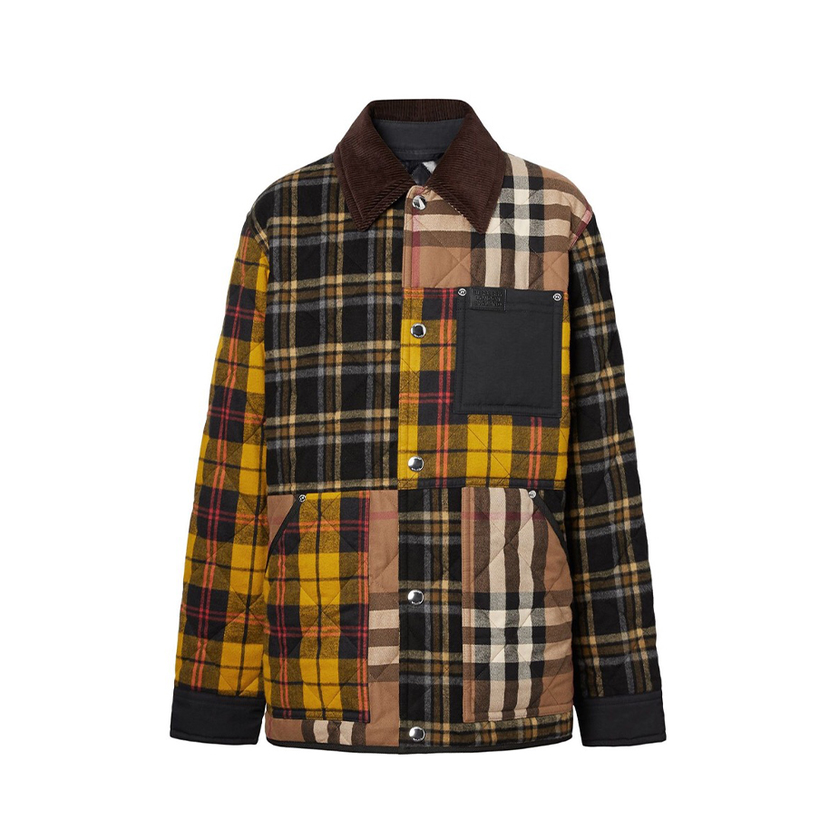 Burberry 博柏利 格子棉质长袖夹克 8038568