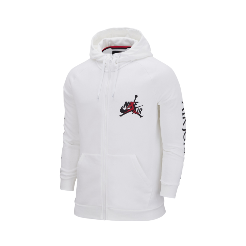  Jordan Brand JUMPMAN CLASSICS 男子拉链开襟防风夹克外套加绒保暖连帽衫运动卫衣 DH9507