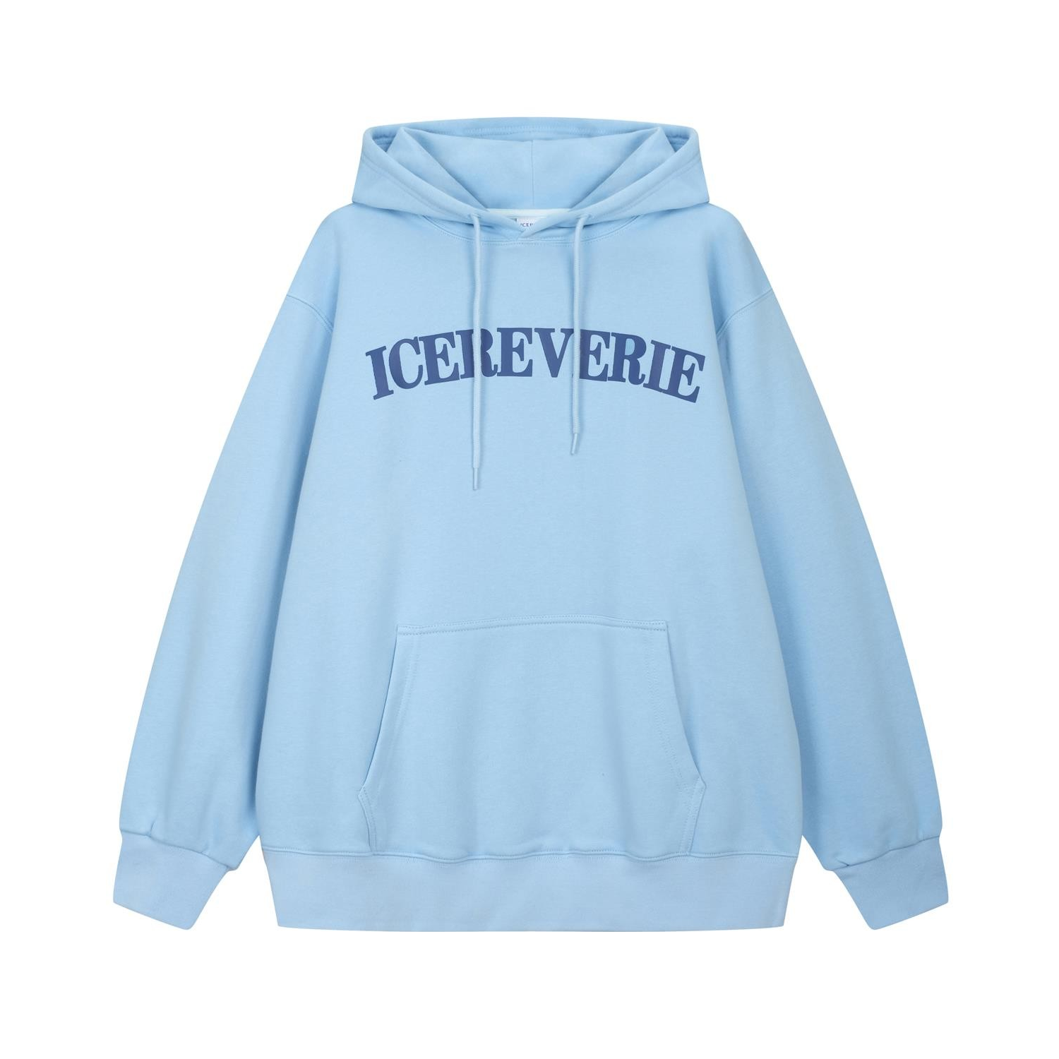 ICEREVERIE 水钻烫钻原创腰果花印花情侣连帽卫衣