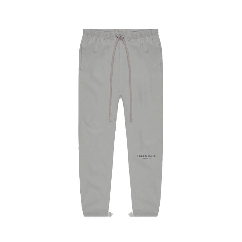 Fear Of God 副线 Essentials 美式镭射反光系带直筒加绒运动长裤 男女同款