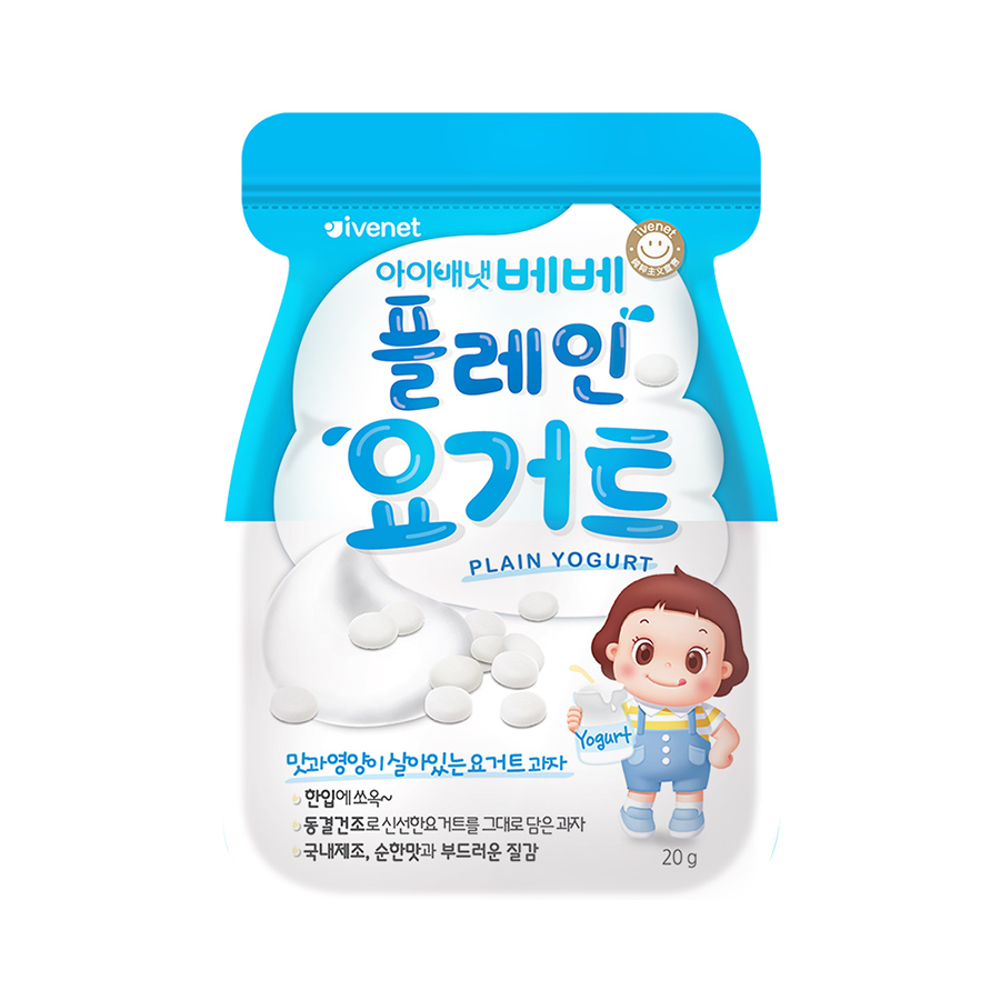 推荐商品：艾唯倪/ivenet 婴儿酸奶溶溶果原味