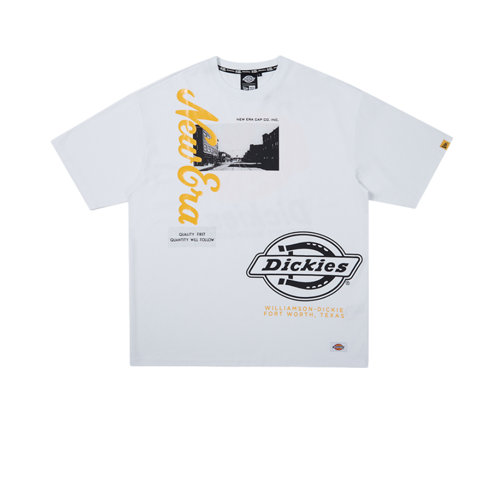 New Era x Dickies 联名大Logo圆领短袖T恤 男女同款 13057095