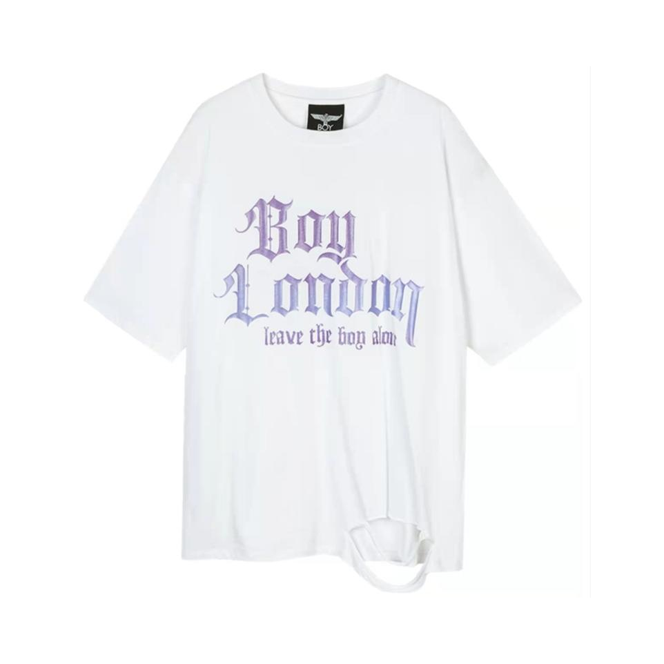 Boy London 2021AW时尚老鹰印花短袖T恤 B214NC300601