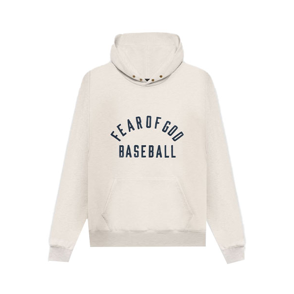 FEAR OF GOD the-seventh-collection 第七季 Baseball Hoodie 主线纽扣连帽套头卫衣 男女同款