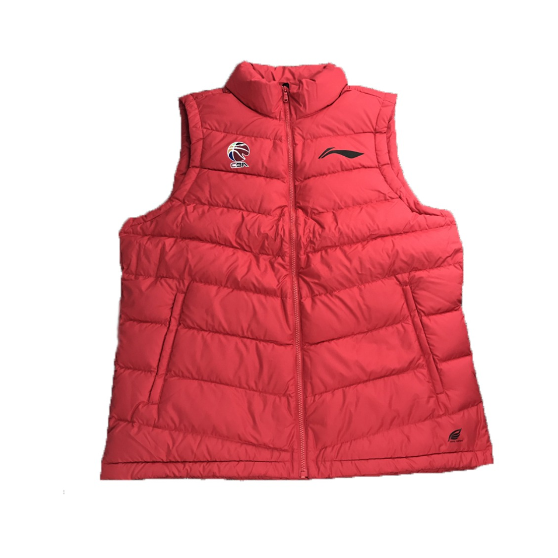 Li Ning CBA赞助款球员版保暖运动立领羽绒马甲 AMRN057
