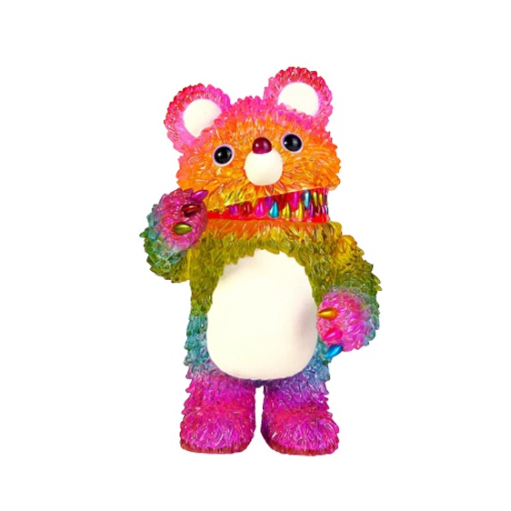 POP MART/泡泡玛特 INSTINCTOY 大久保 MUCKEY "RAINBOW CLEAR" 透明彩虹 潮流公仔