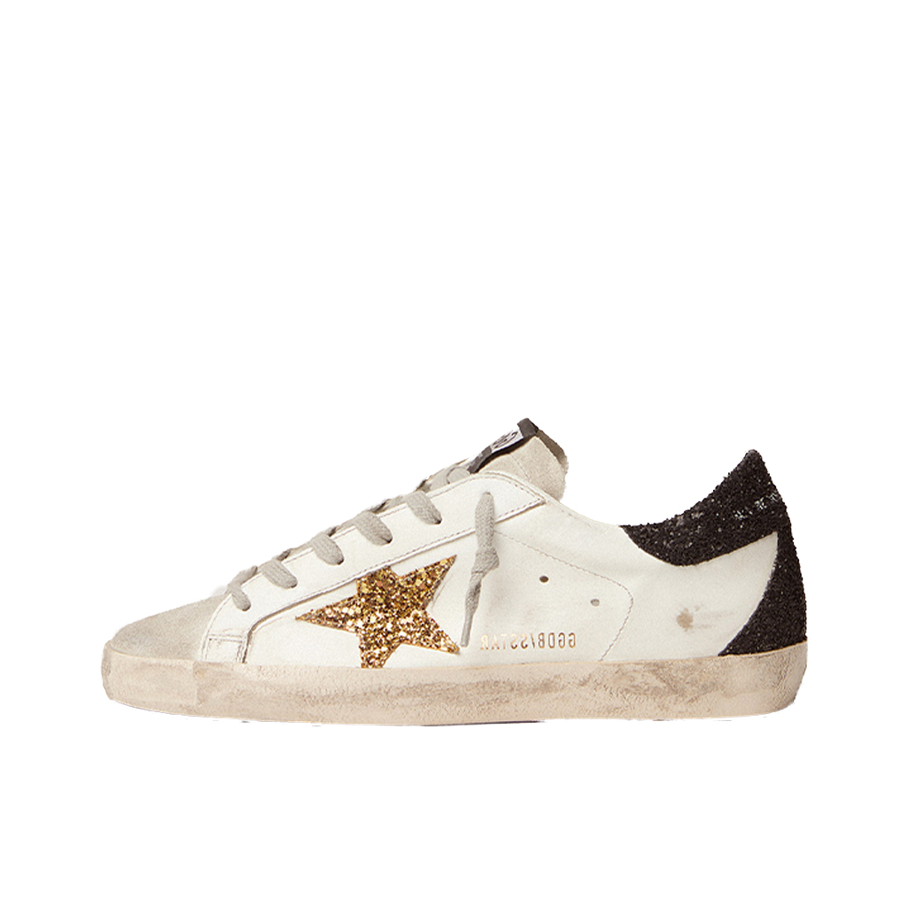 推荐商品：GOLDEN GOOSE Super-star 运动休闲鞋 脏脏鞋 星星鞋 潮流百搭舒适防滑耐磨做旧圆头内增高复古厚底轻便 灰色/金色/黑色