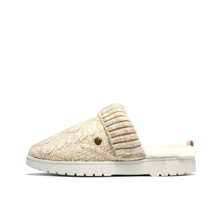 推荐商品：Skechers/斯凯奇 Bobs Keepsakes 3.0 舒适 保暖 居家 加绒 冬季拖鞋113363 自然色
