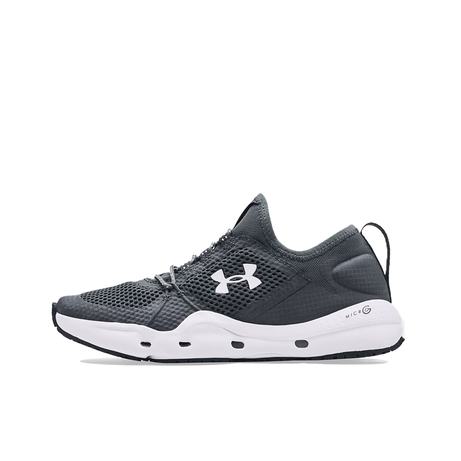 推荐商品：Under Armour/安德玛 Kilchis 防滑 耐磨 透气 轻便 跑鞋 Gray/White 桃灰色