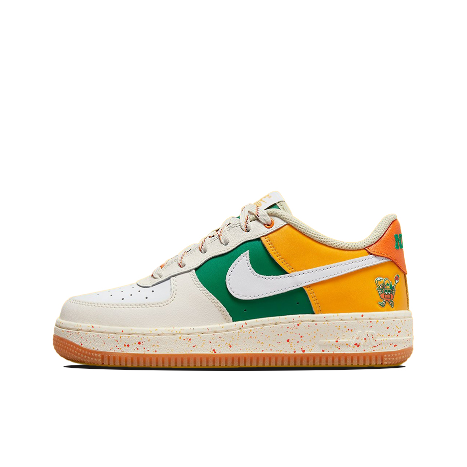 推荐商品：Nike Air Force 1 空军一号 板鞋 轻便舒适百搭耐磨防滑复古 米色/黄色/绿色