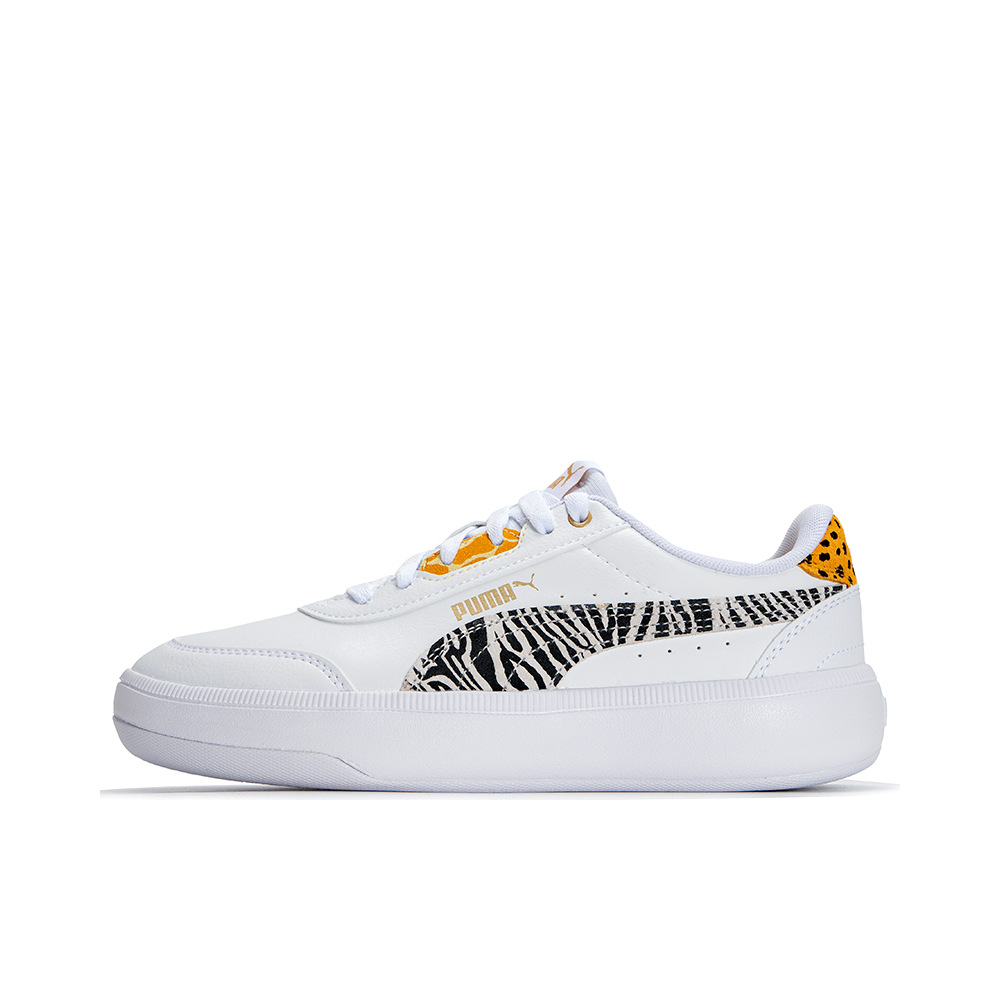 推荐商品：Puma/彪马 Tori Candy 板鞋 百搭复古舒适防滑耐磨轻便透气户外 白色/豹纹