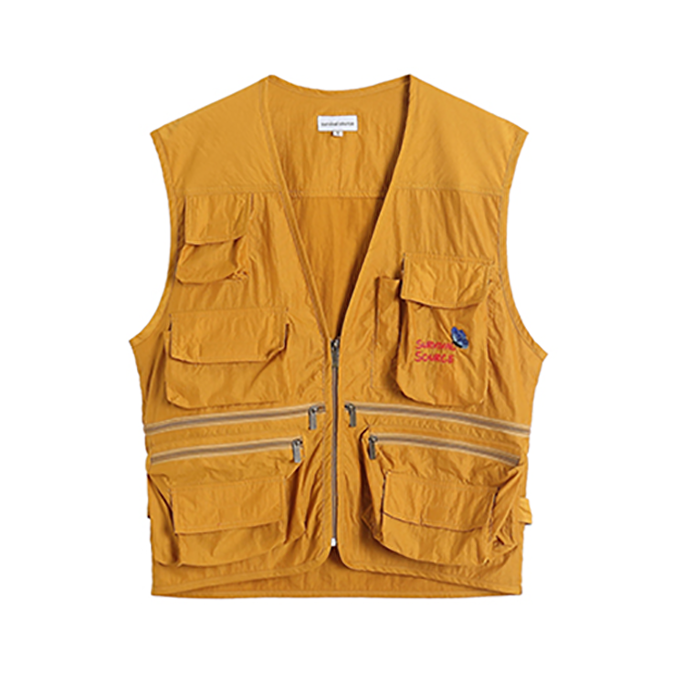 推荐商品：SKRM & Survival source 战术机能工装马甲 男女同款 姜黄色