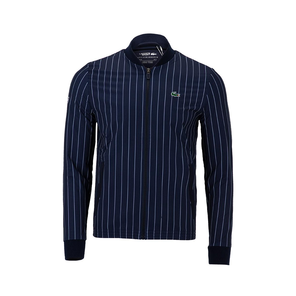 LACOSTE 时尚帅气运动竖条纹夹克 BH22556