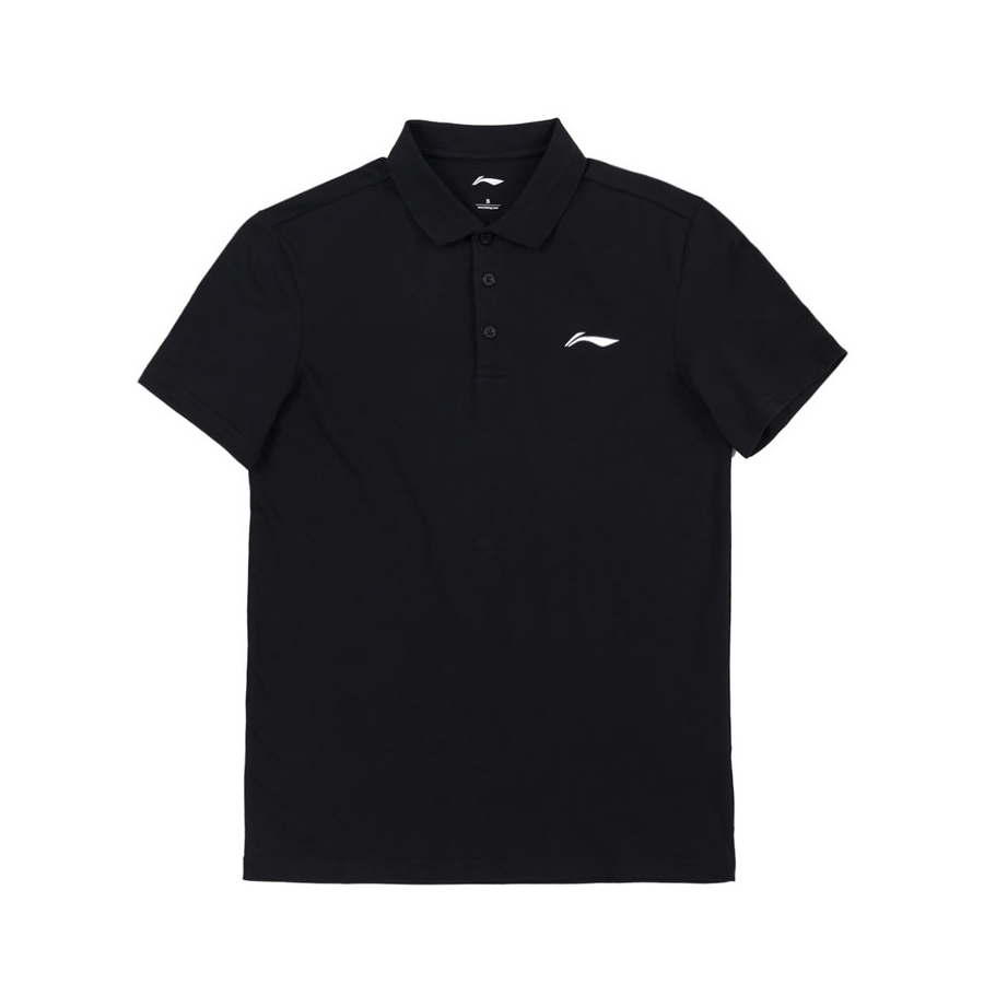 Li Ning 男polo衫宽松休闲运动短袖POLO衫 APLQ2
