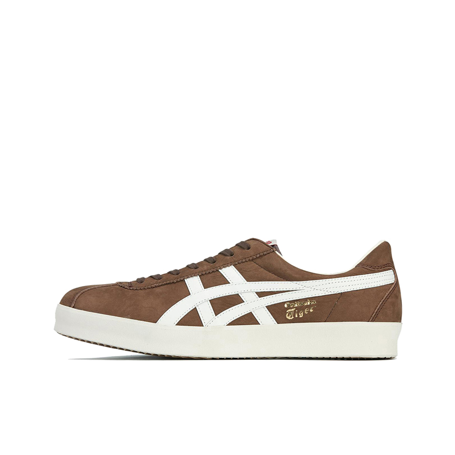 推荐商品：Onitsuka Tiger Vickka Nm 舒适轻便 耐磨 复古 运动休闲鞋 栗色/白色
