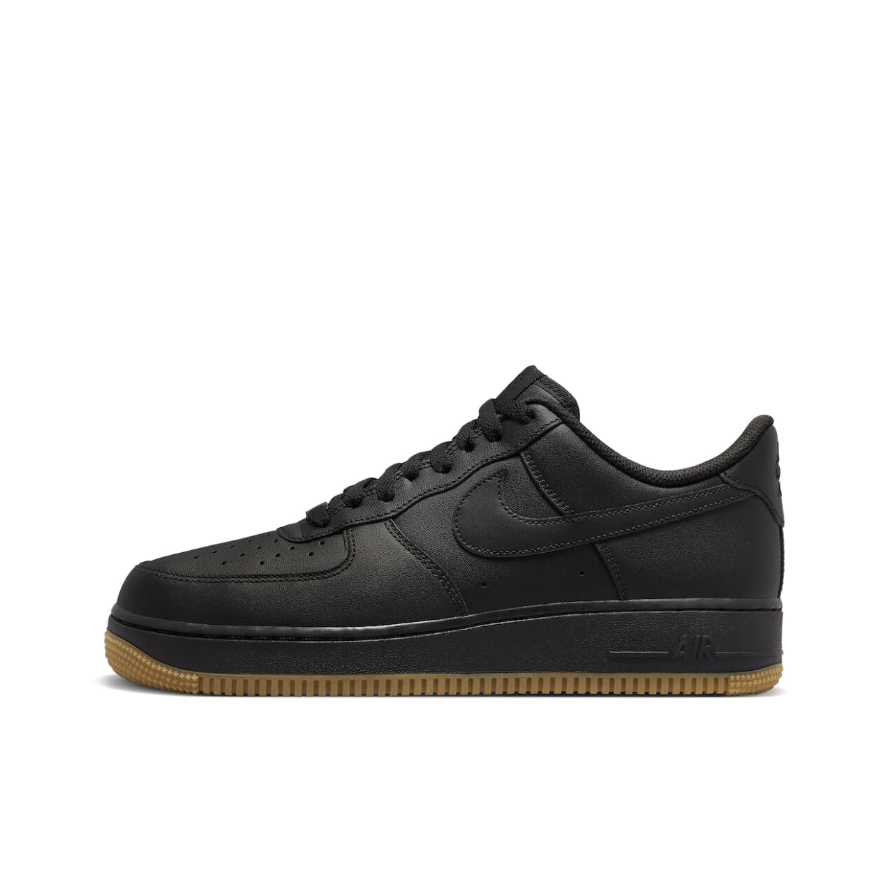 推荐商品：Nike Air Force 1 空军一号 板鞋 轻便舒适百搭耐磨防滑复古 黑色/生胶底