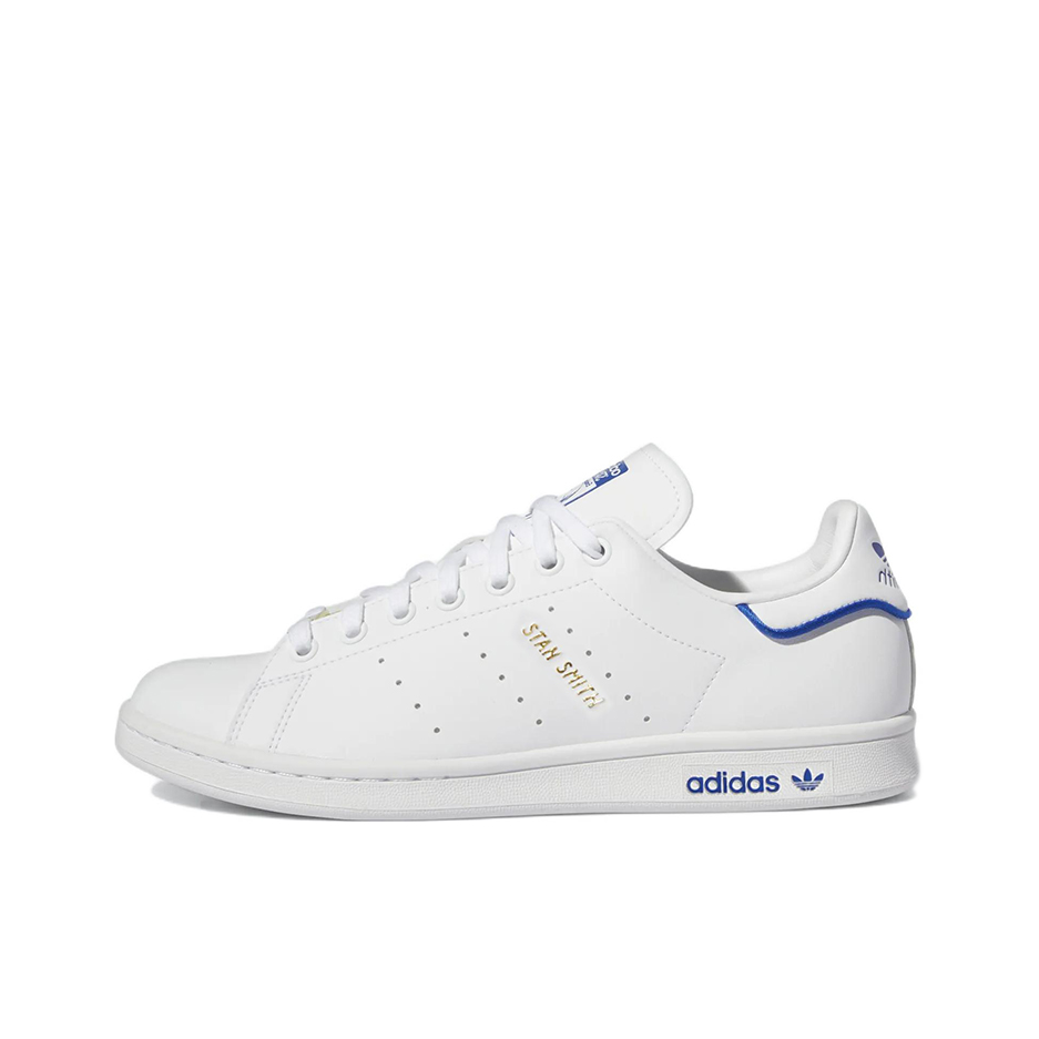 推荐商品：adidas Originals Stan Smith 板鞋 减震透气轻便低帮包裹性 蓝色/白色/金色