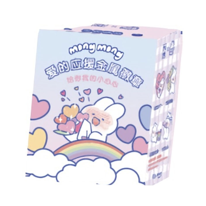 九木杂物社 软萌兔爱的应援系列徽章 盲盒